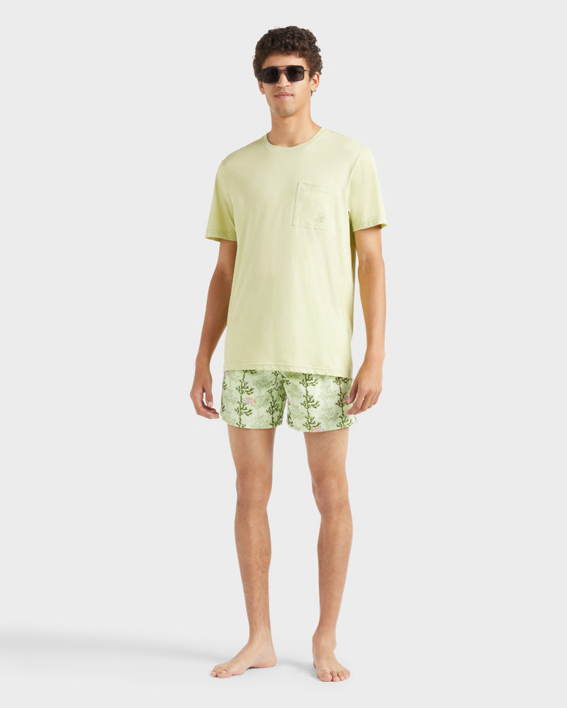 Men Solid Organic cotton T-shirt Natural Colors 5