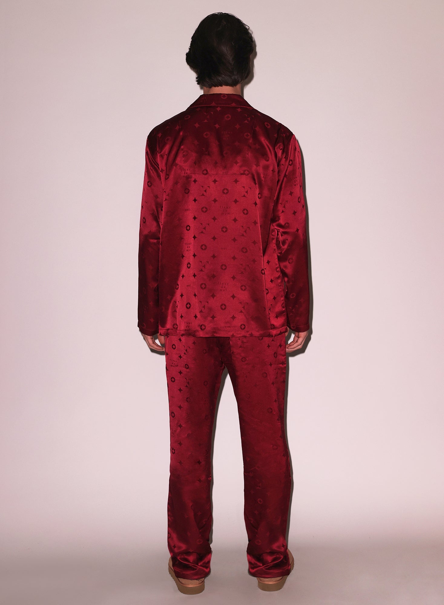 Silk Jacquard PJ Top - 7