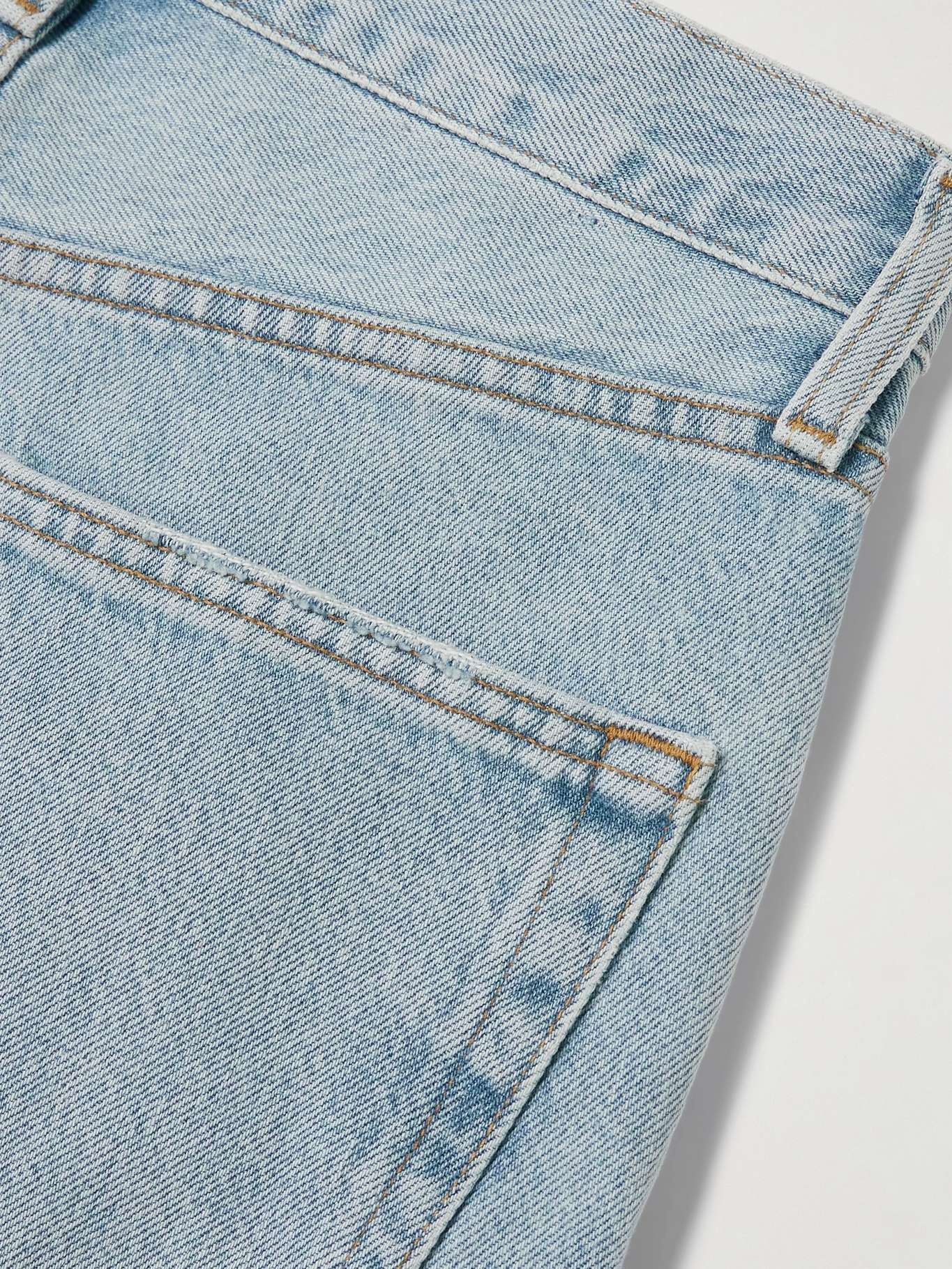 Kelly high-rise straight-leg jeans Light denim - 6
