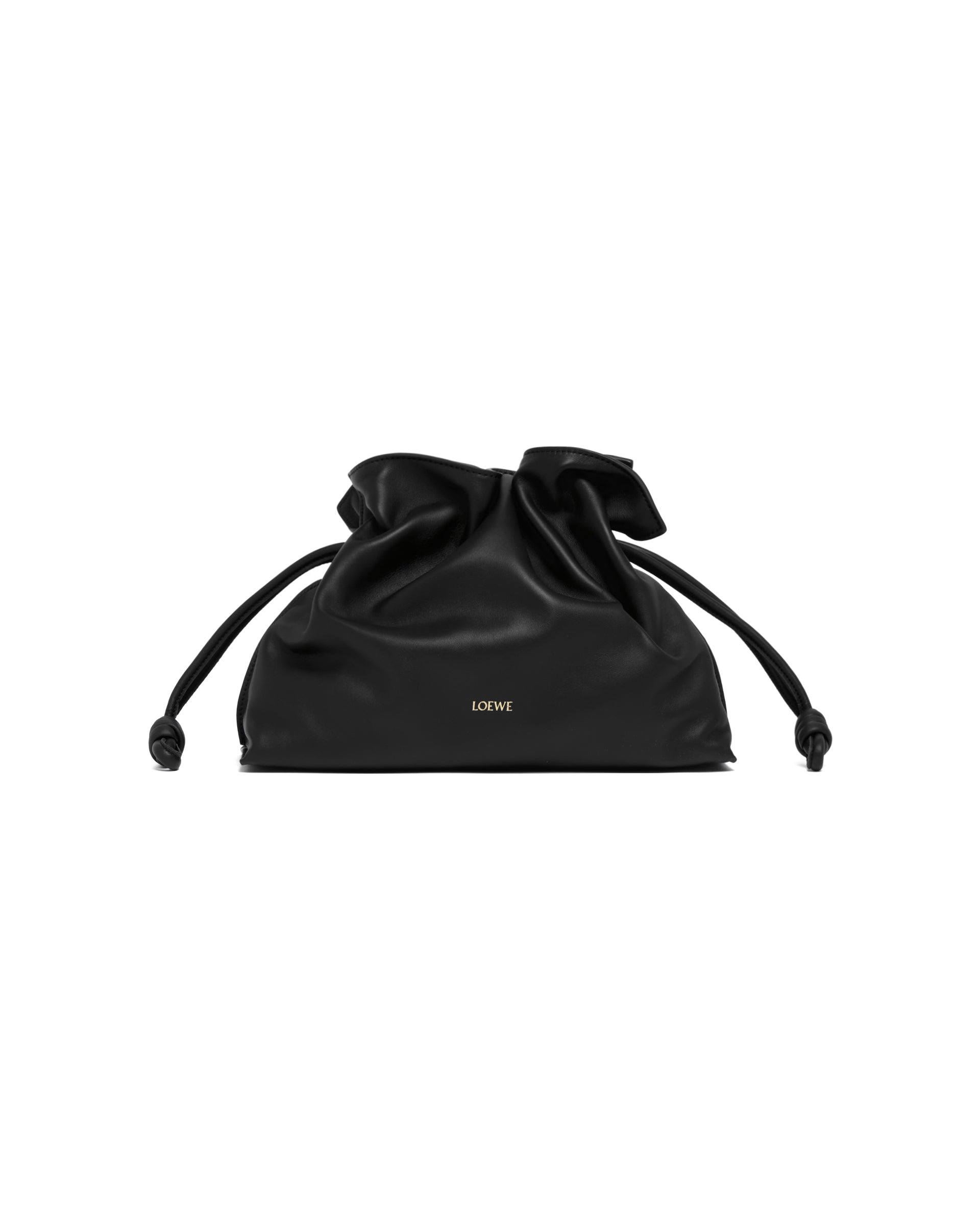 Black Medium Flamenco Clutch Bag - 3