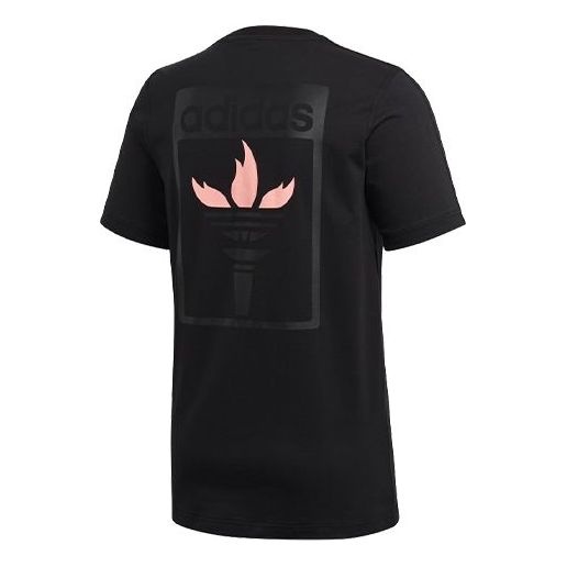 adidas originals Flame Printing Short Sleeve Black GK5904 - 2