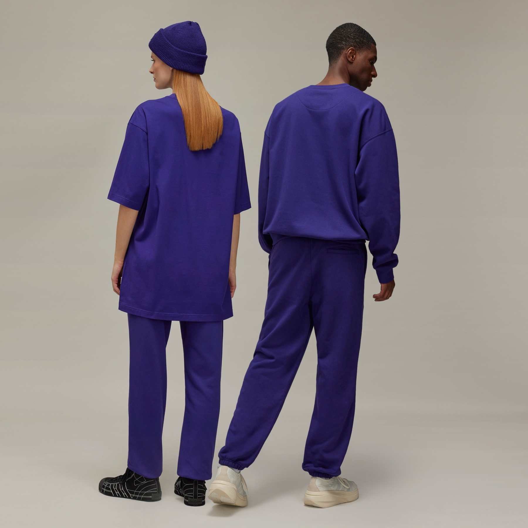 Y-3 Brushed Terry Track Pants - 5