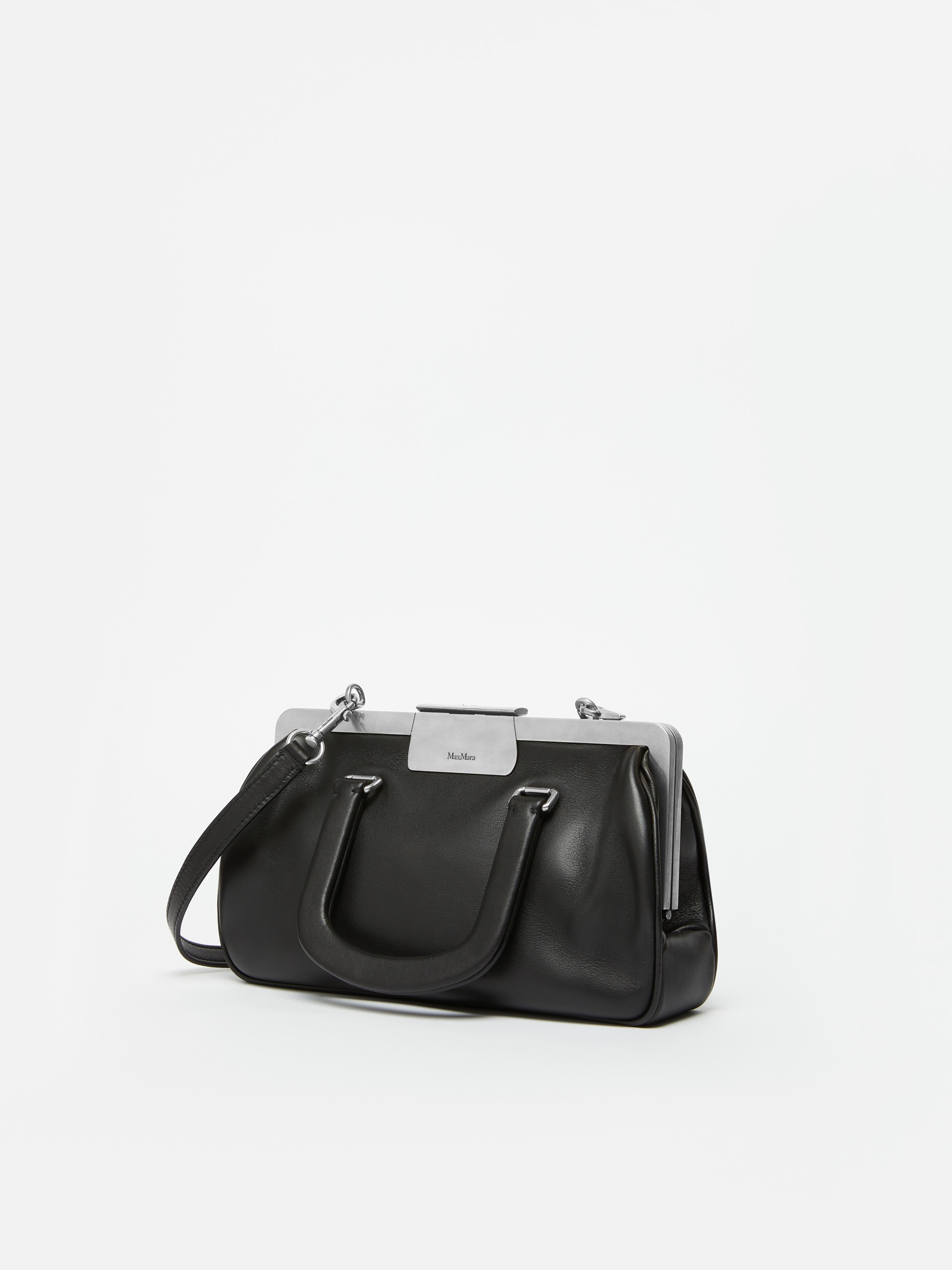 MAXMARACLASPS Leather handbag, small - 2