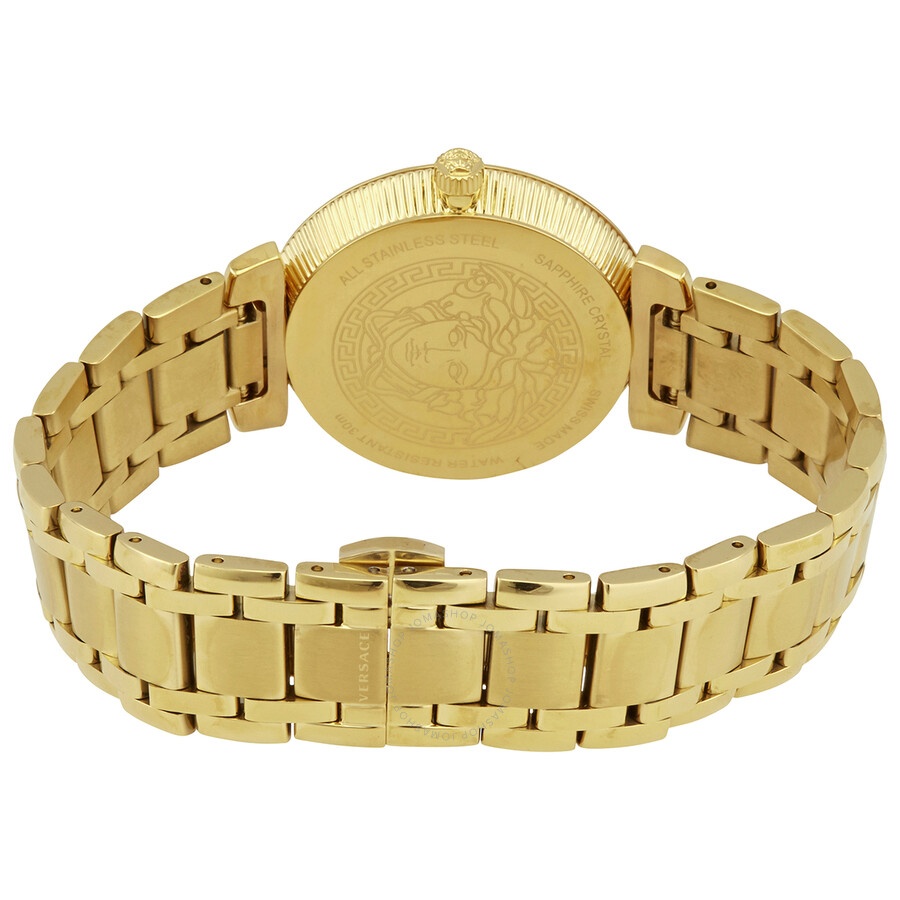 Versace Daphnis Quartz Mother of Pearl Dial Ladies Watch V16070017 - 3
