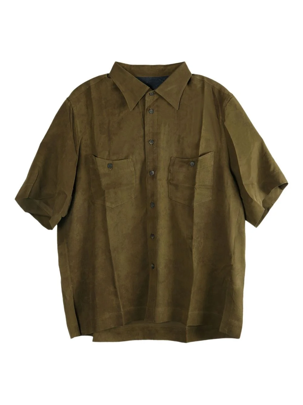 double-pocket short-sleeves shirt - 1