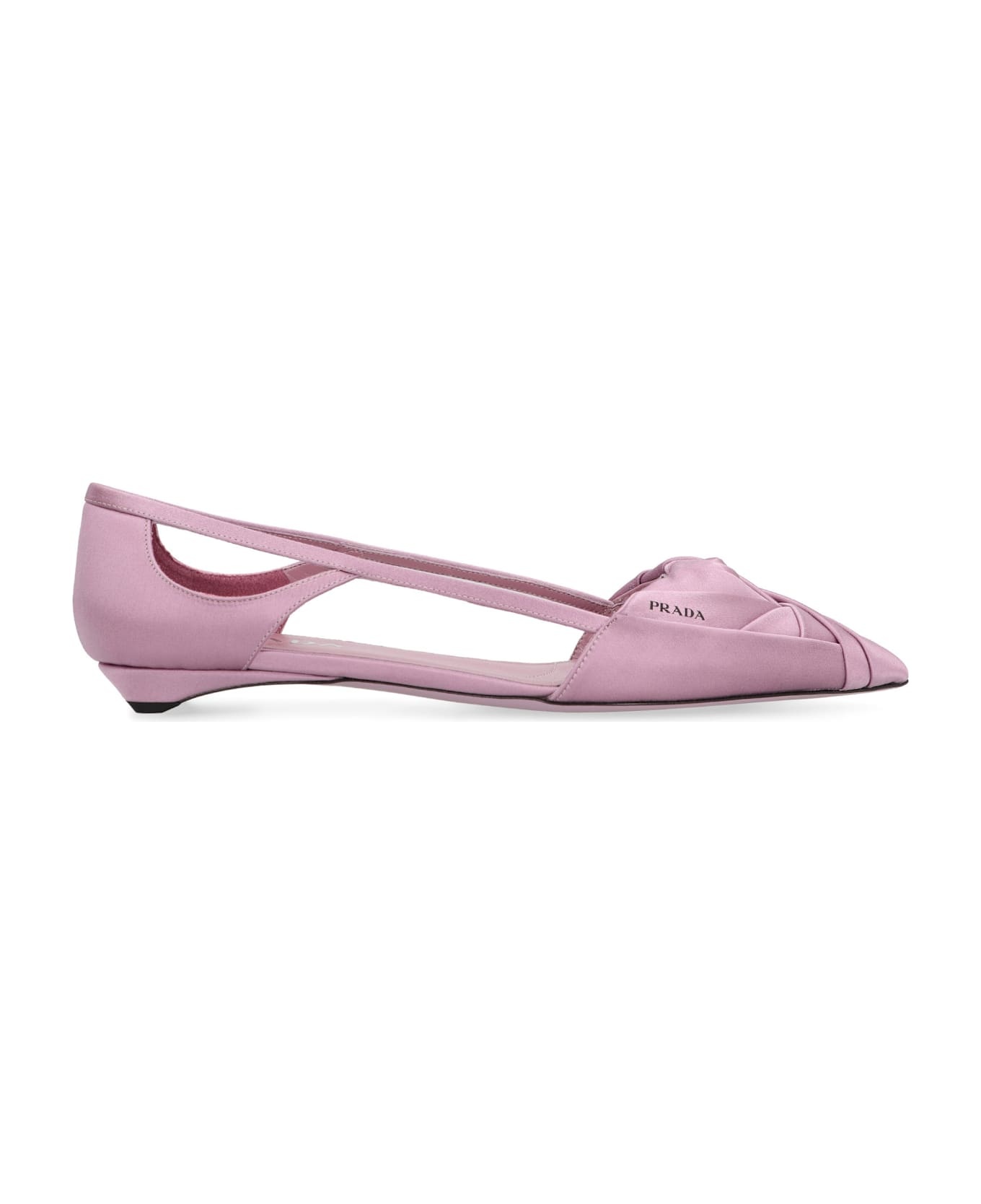 Satin Ballet Flats - 2