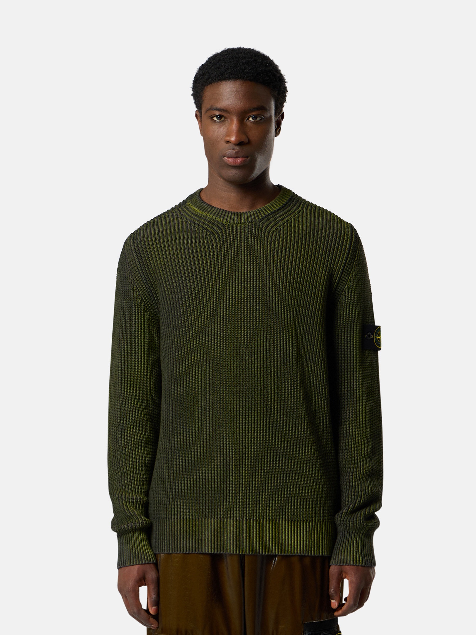 5100016 FISHERMAN'S RIB ORGANIC COTTON WITH TWO-COLOUR SPRAY - 2