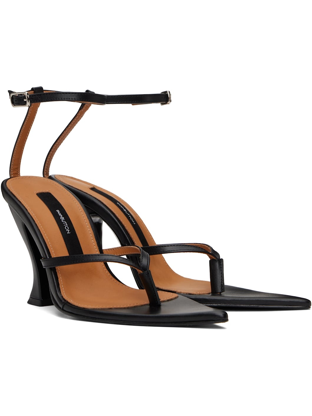 Black Pointy Heels - 4