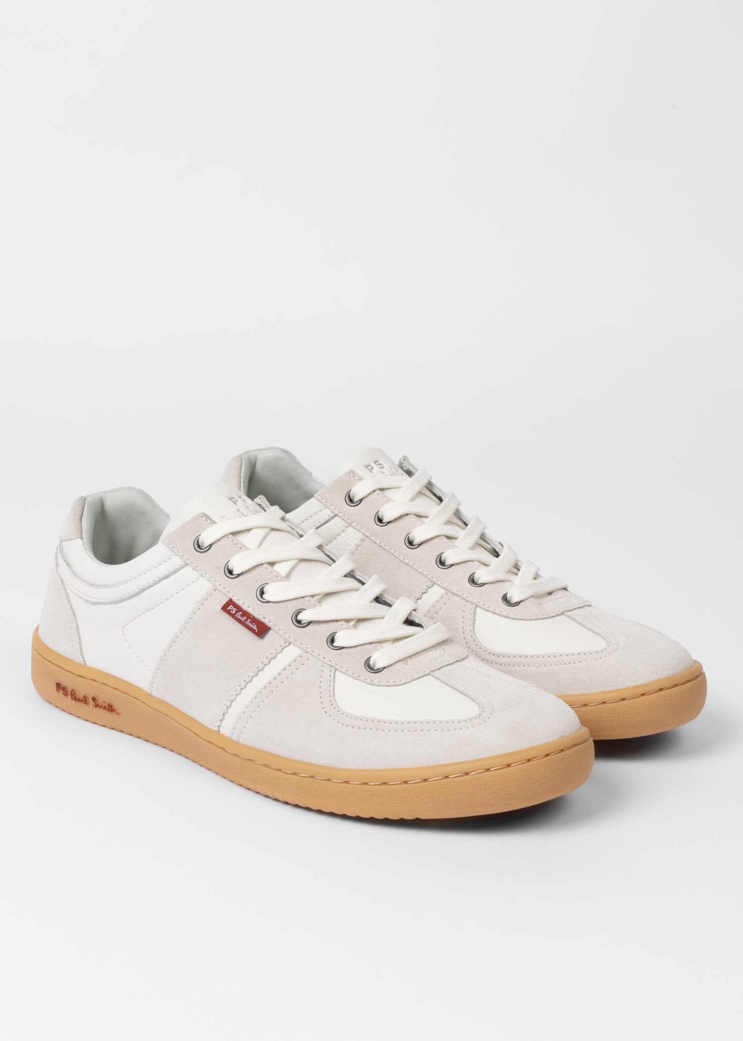 Leather 'Roberto' Sneakers - 4