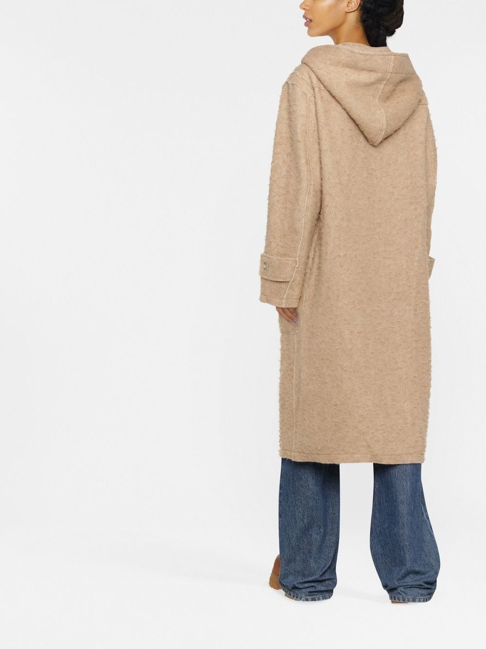 hooded duffle coat - 3