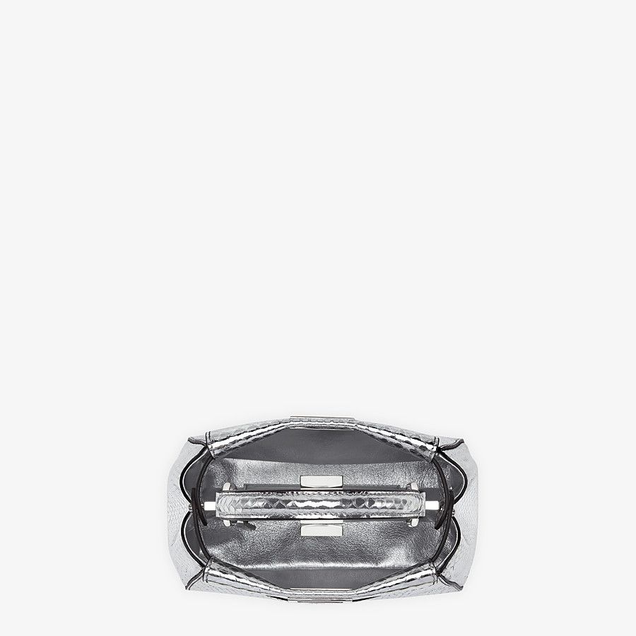 Silver python mini-bag - 9