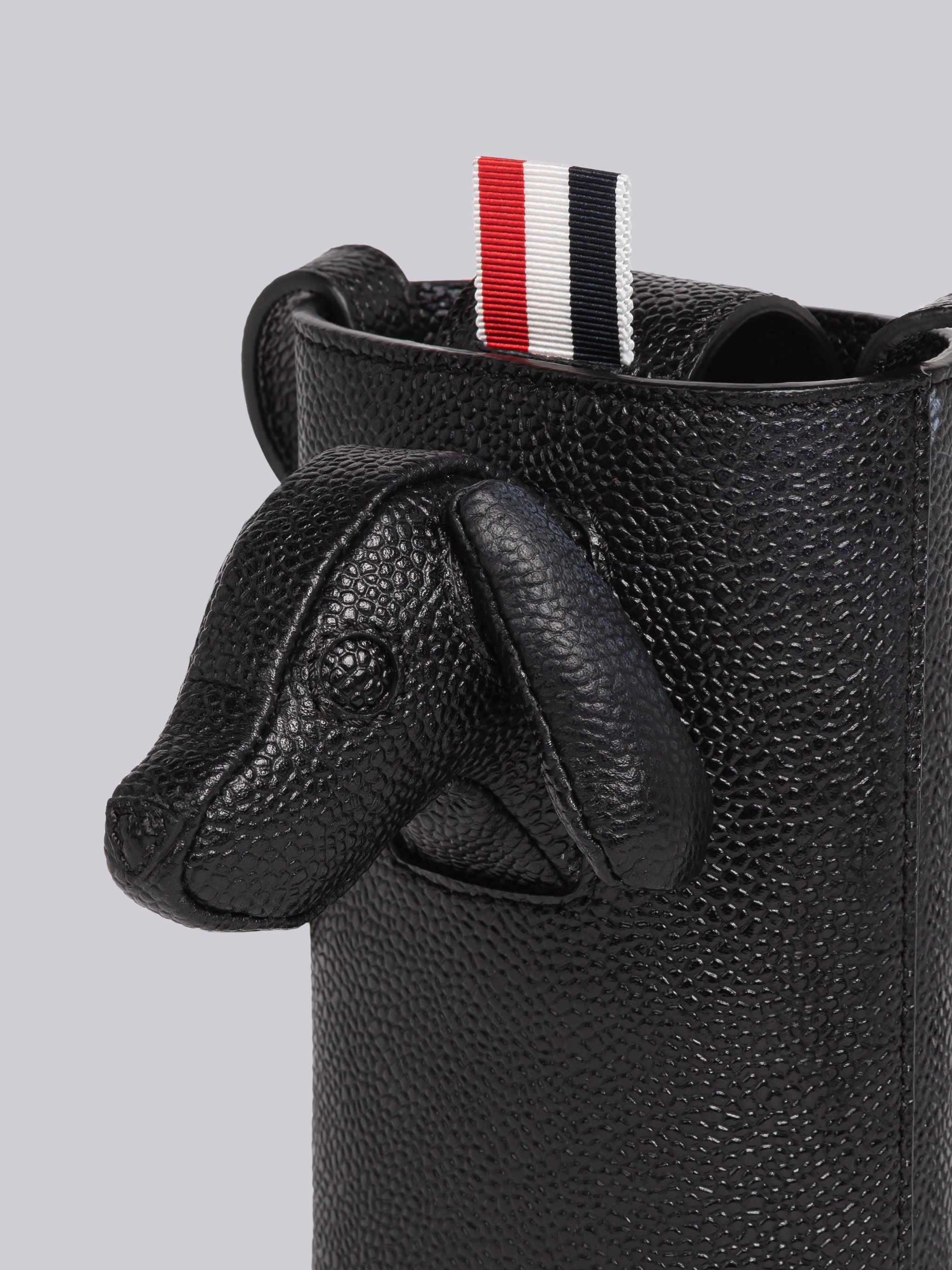 Pebble Grain Leather Hector Phone Holder - 2