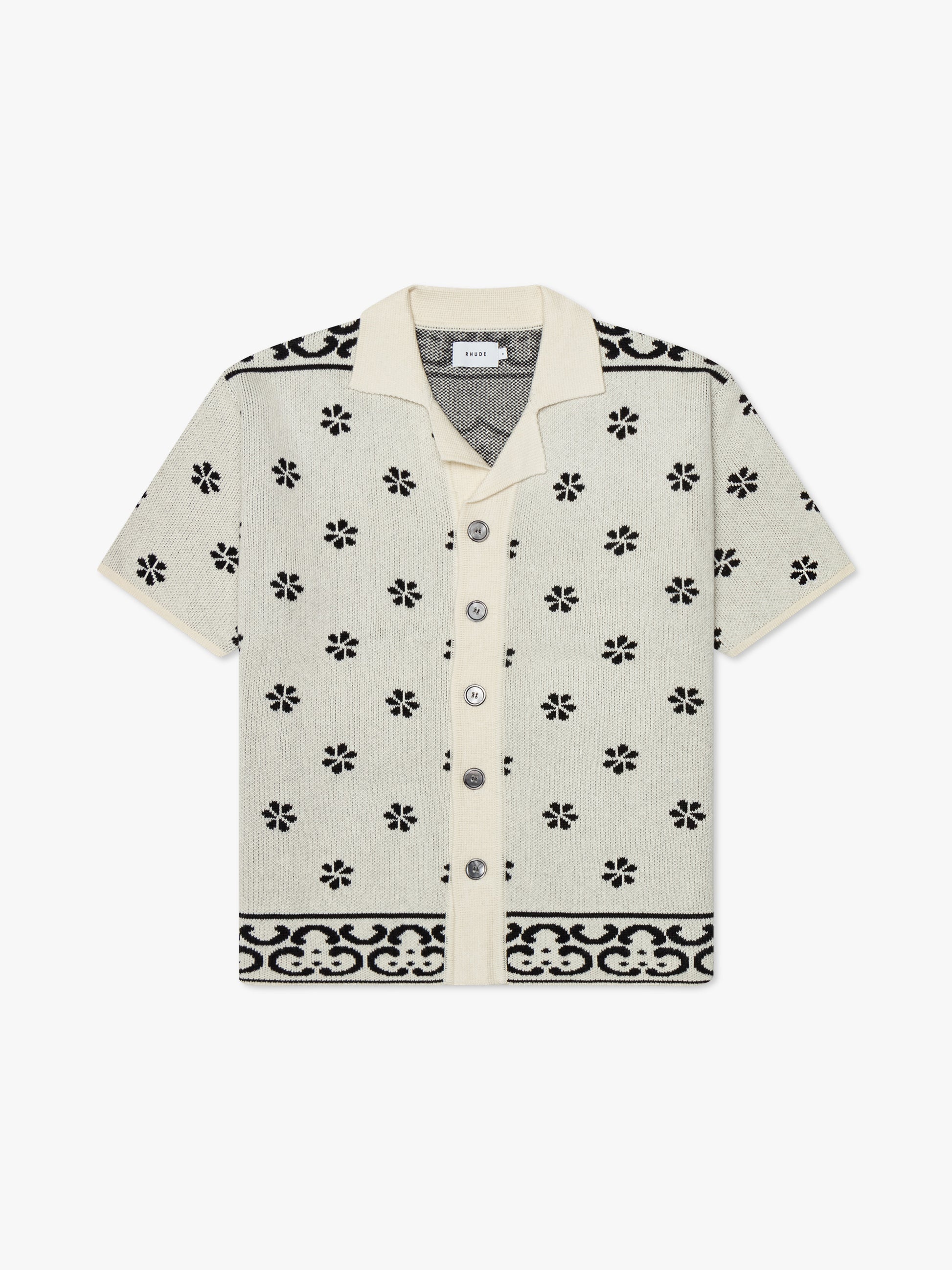 Rhude GLACE KNIT SHIRT | REVERSIBLE