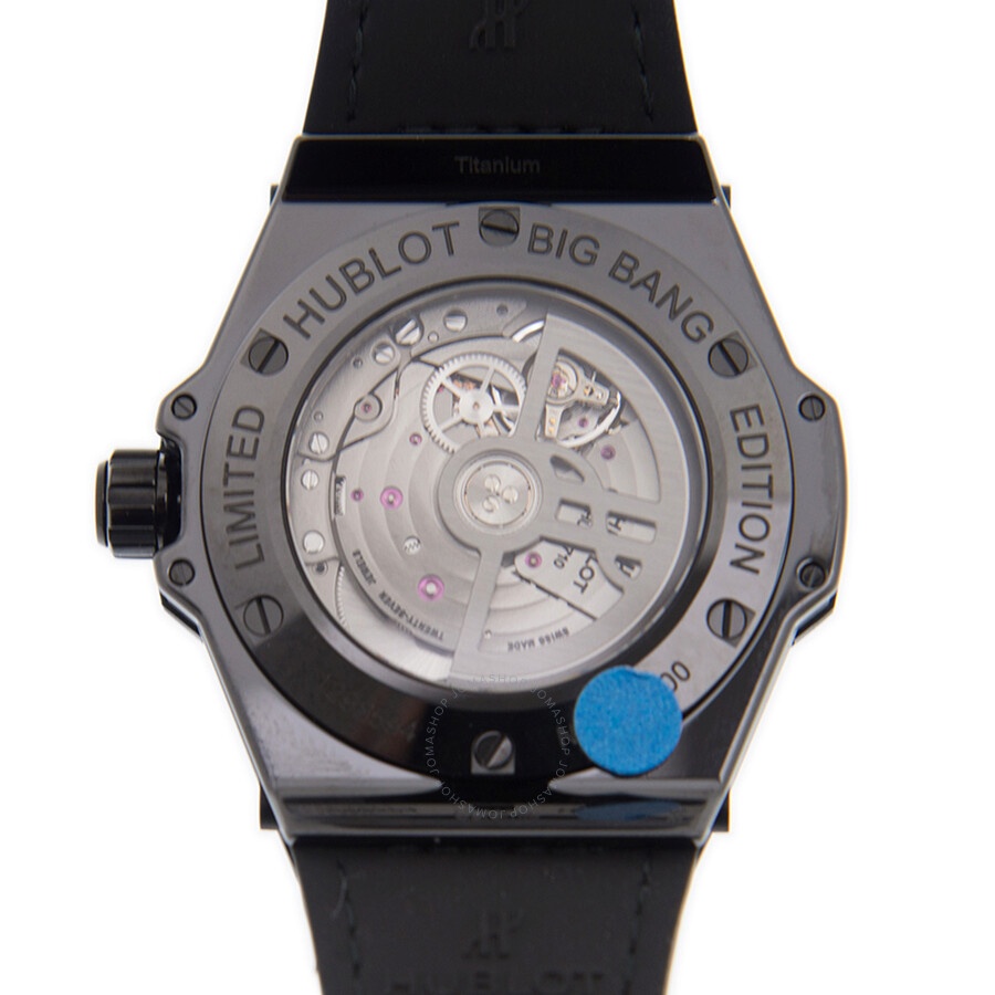 Hublot Big Bang Sang Bleu Limted Edition Automatic Diamond Black and Pink Dial Men's Watch 465.CS.11 - 3