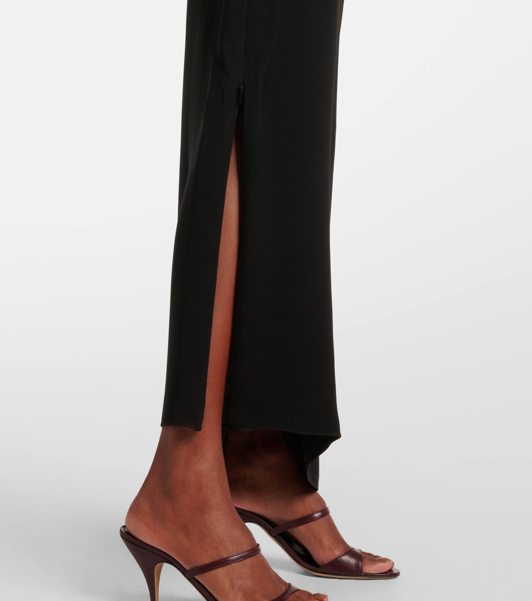 Nassau silk crêpe gown - 5