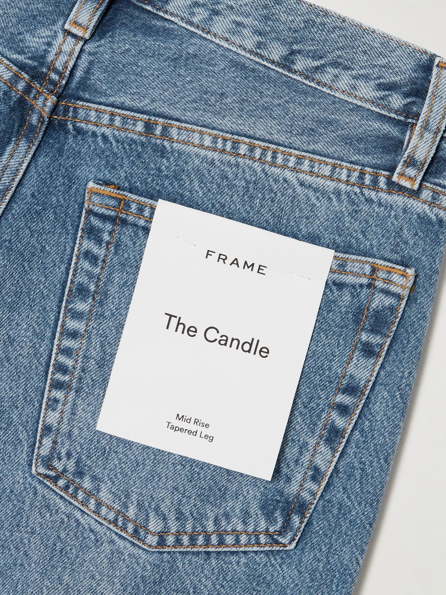 The Candle cropped mid-rise straight-leg jeans Mid denim - 6