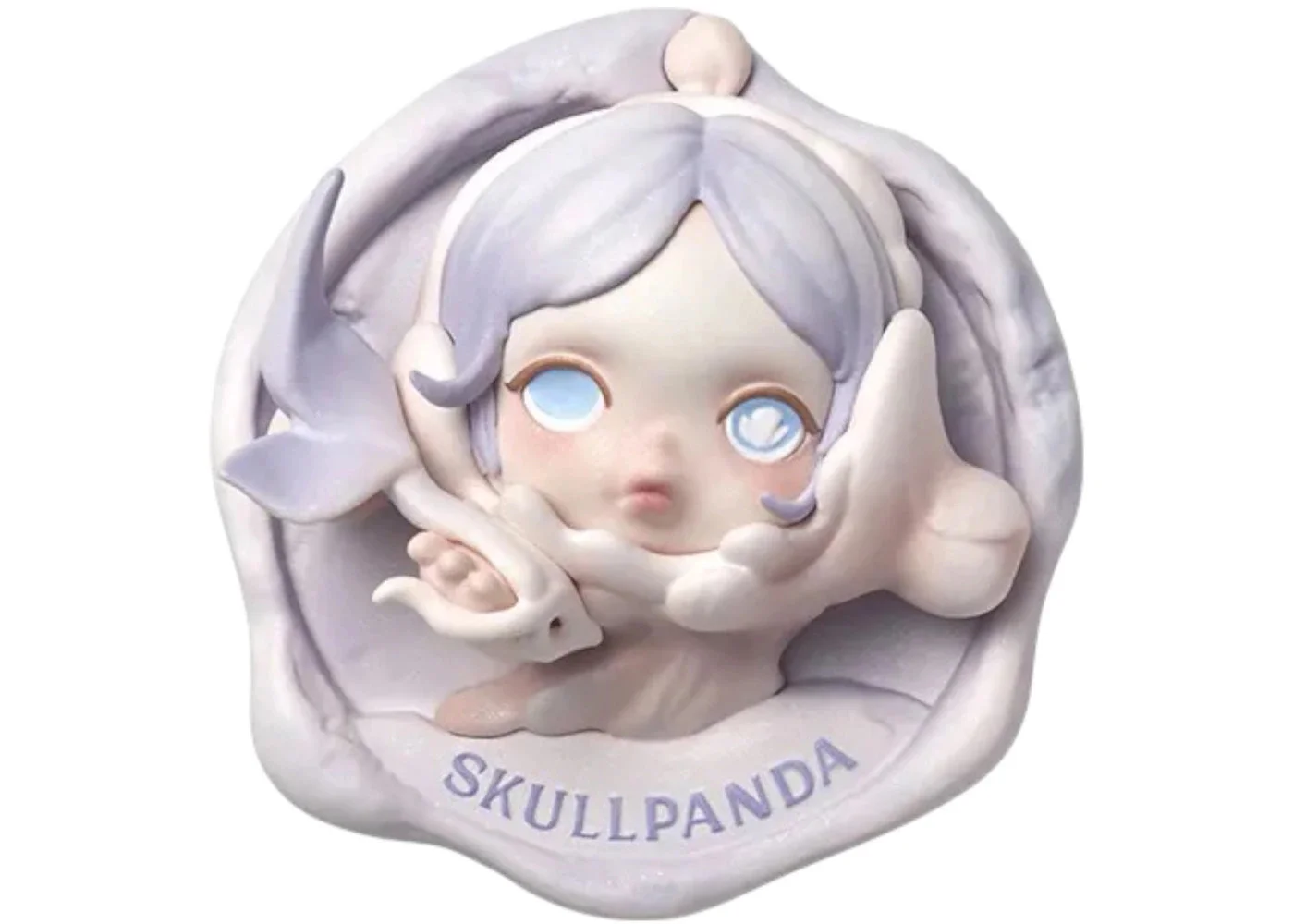 Pop Mart SKULLPANDA The Paradox Series Out of the Mud Fridge Magnet - 1