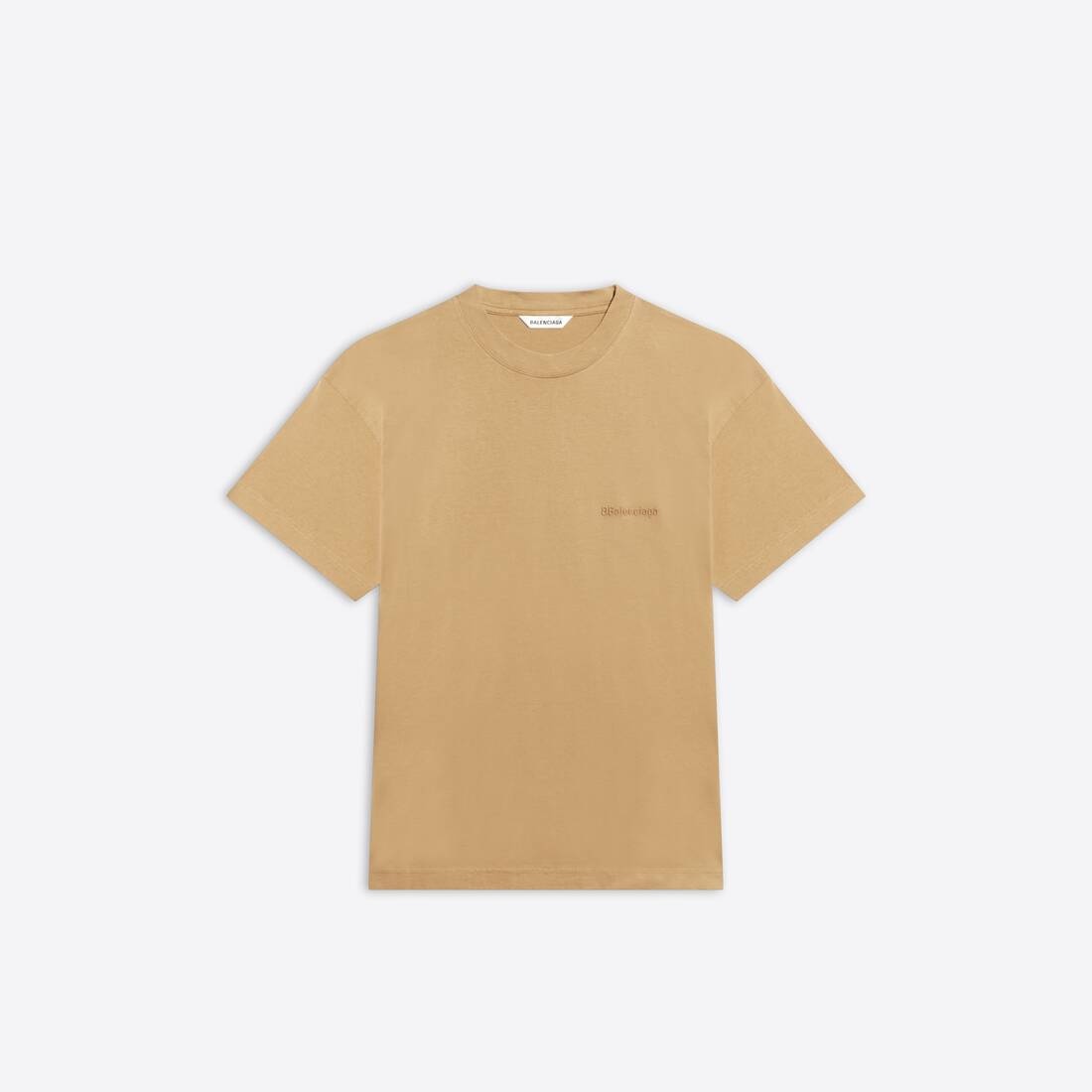 Women's Bb Corp Medium Fit T-shirt in Beige - 1