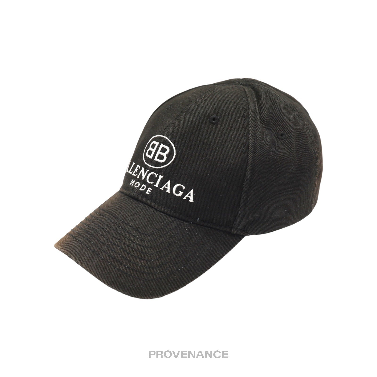 BALENCIAGA Balenciaga BB Mode Cap - Faded Black | provenance