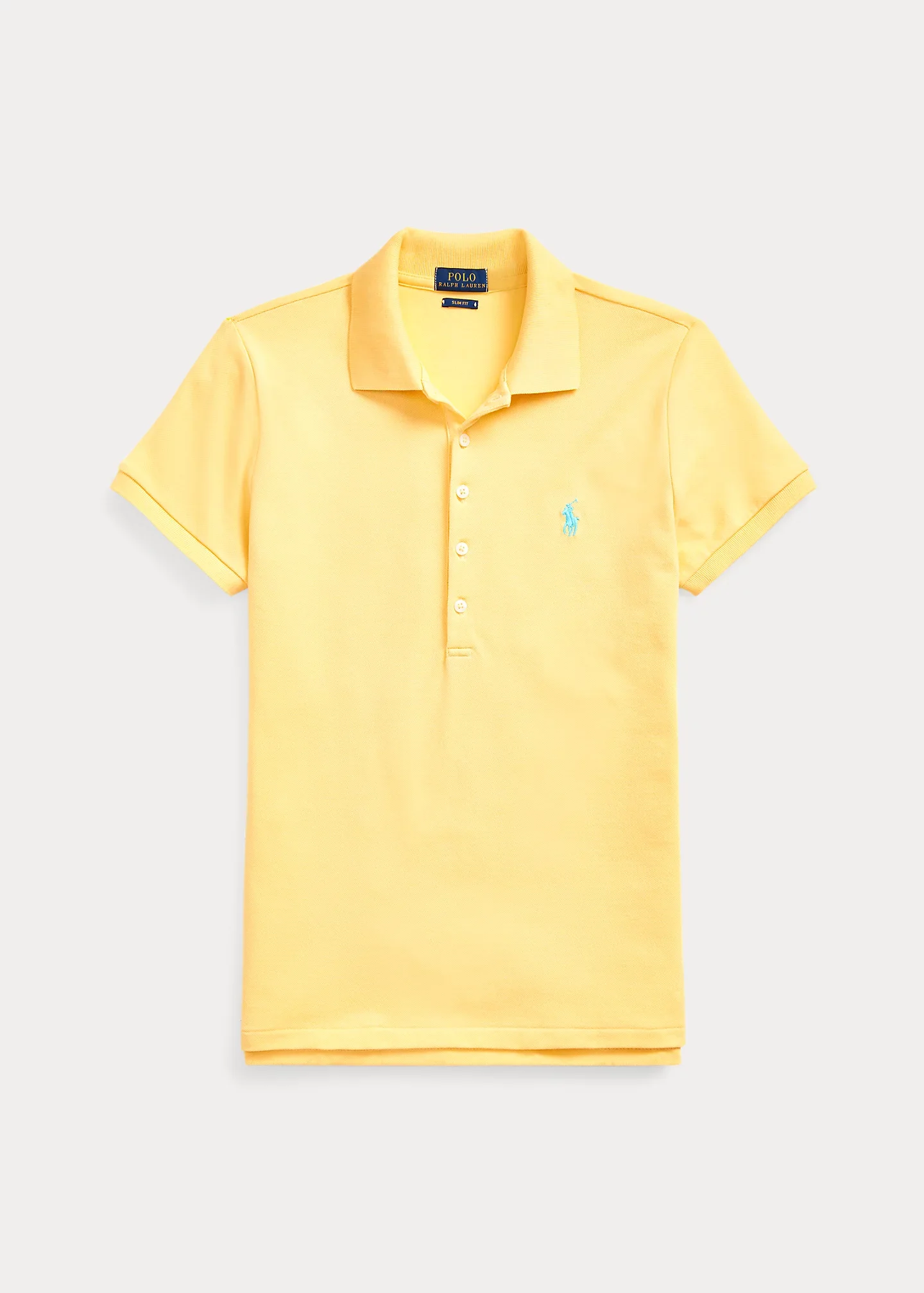 Slim Fit Stretch Polo Shirt - 1