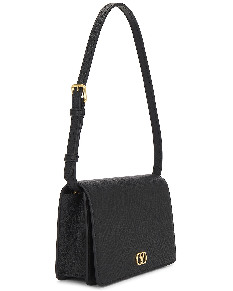 V Logo Signature Wallet With Strap - 4