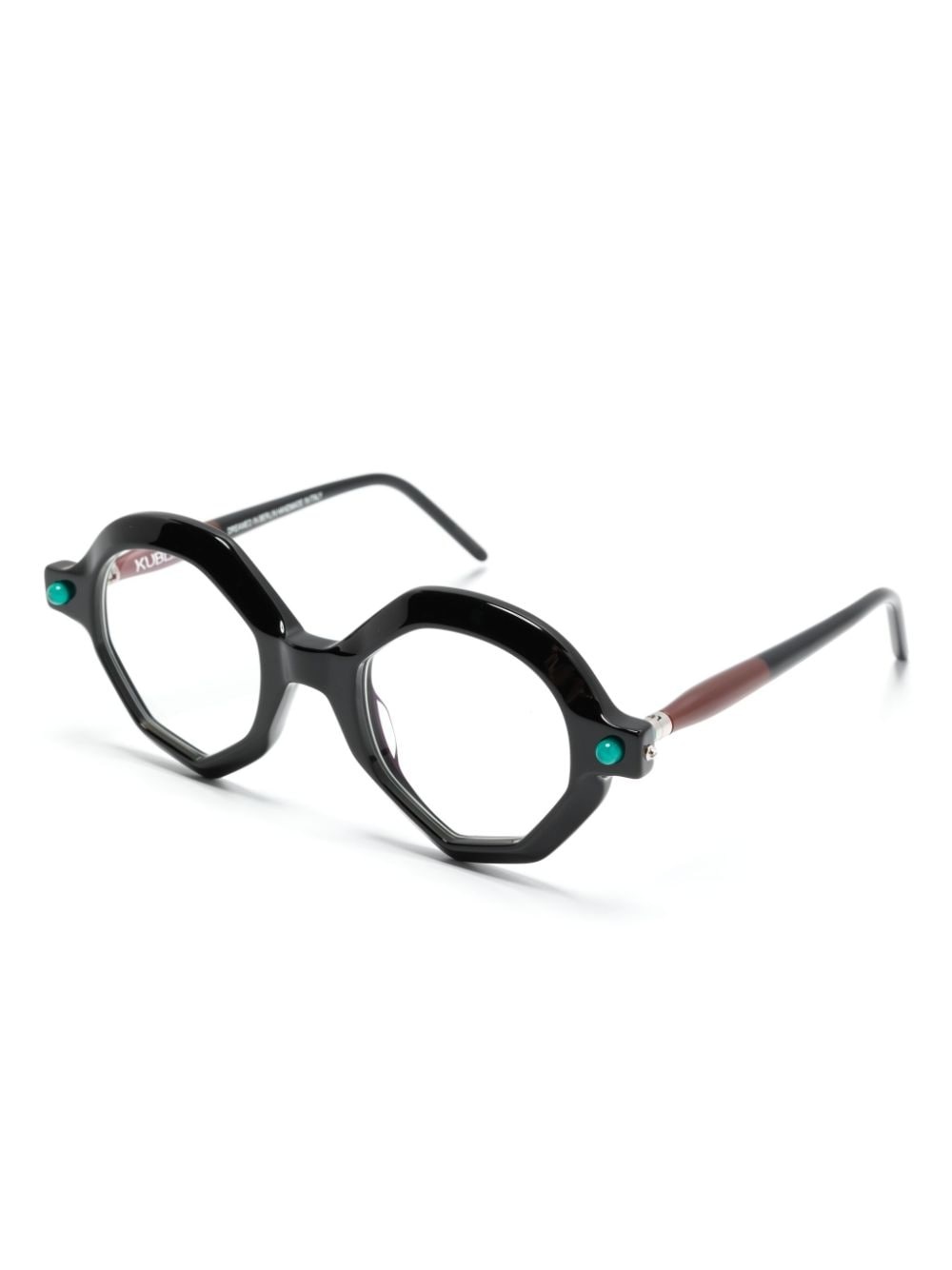P18 geometric-frame sunglasses - 3