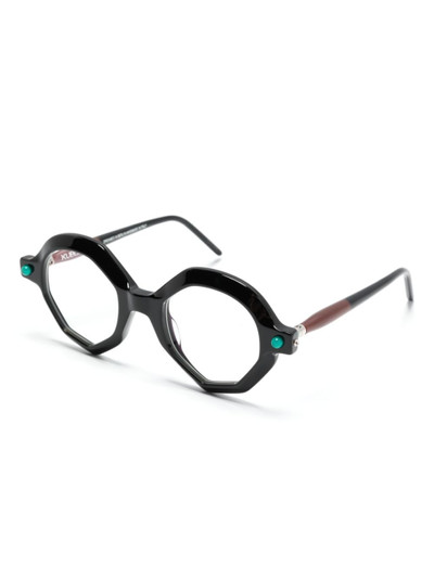 Kuboraum Maske P18 geometric-frame glasses outlook
