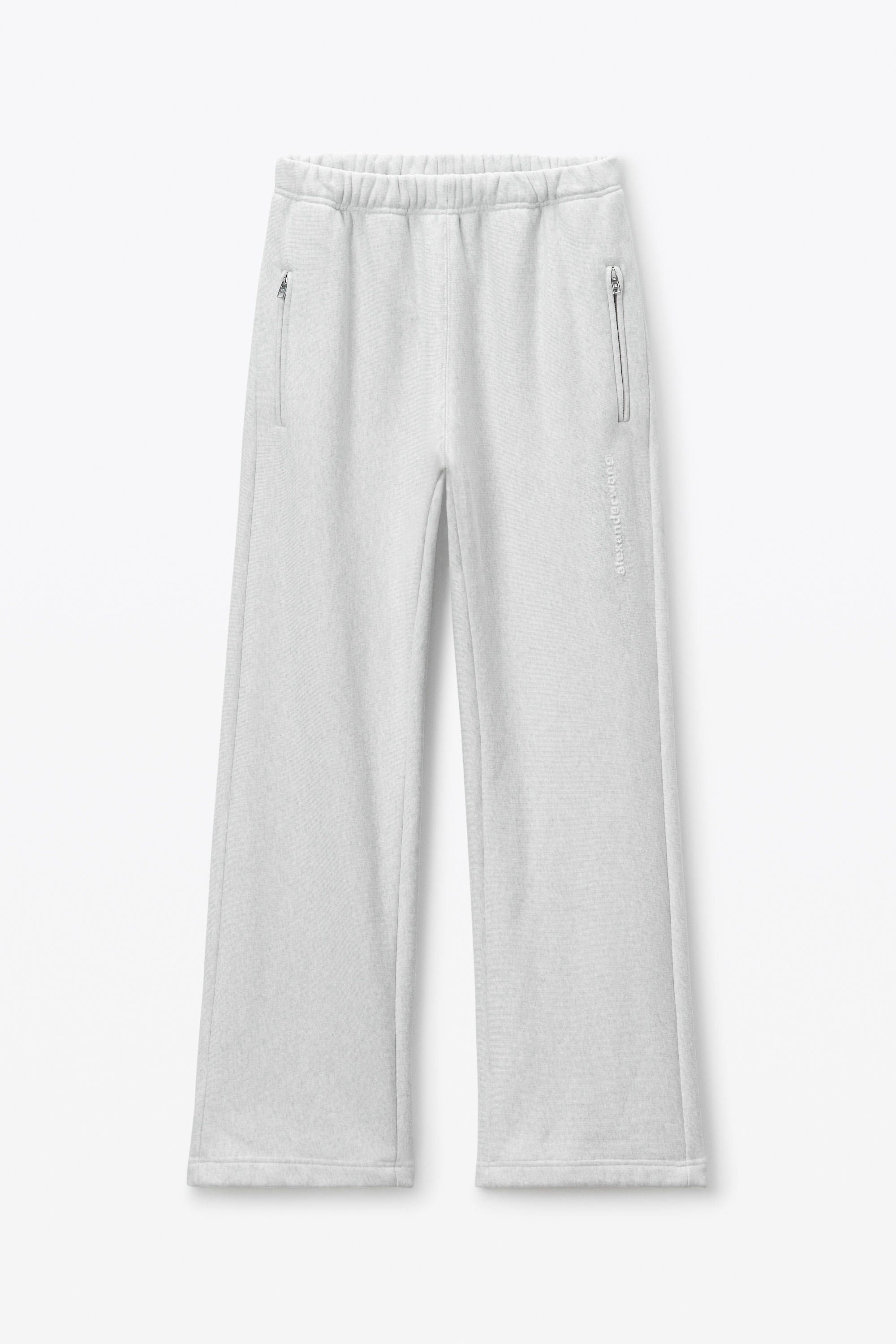 Logo EMBROIDERED oversized sweatpants in heavy cotton Terry - 1
