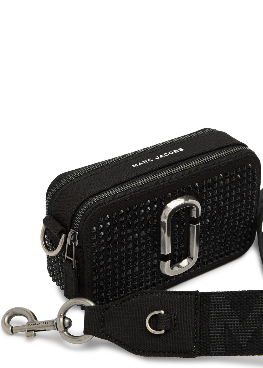 Marc Jacobs The Snapshot Canvas Crystal-embellished Cross-body bag - 3