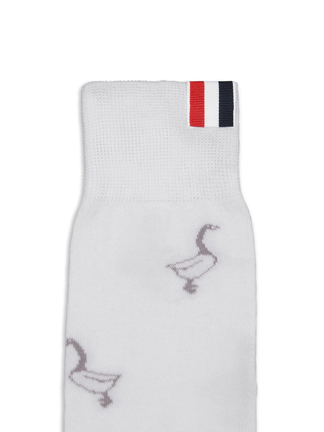 Funmix Geese Jacquard Mid Calf Socks Men - 2