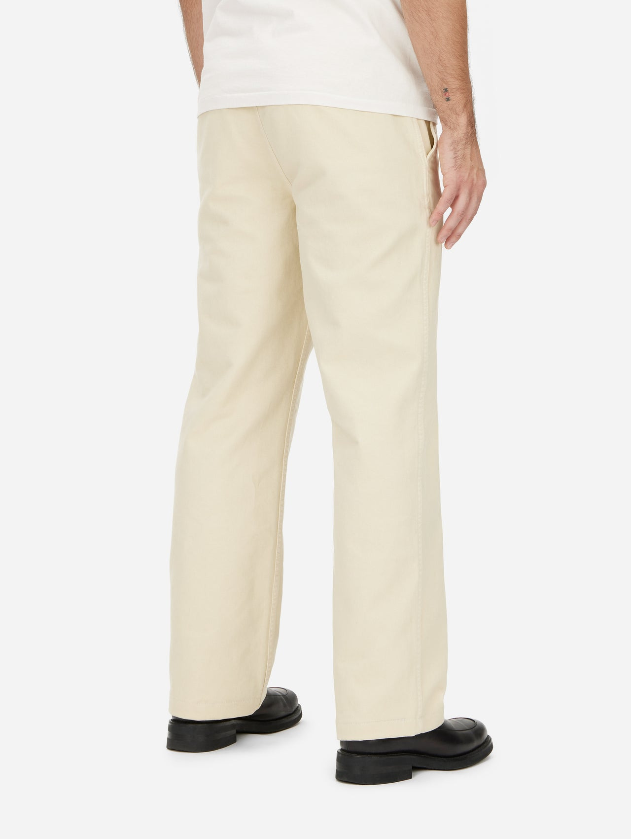 Work Pant - Ecru Twill - 4