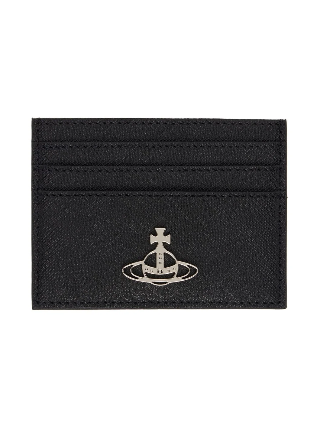 Black Flat Card Holder - 1