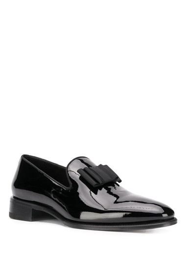 DSQUARED2 bow-embellished loafers outlook