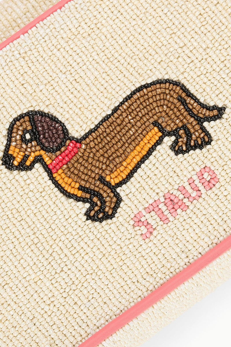 STAUD TOMMY BEADED BAG DOG DAYS 7