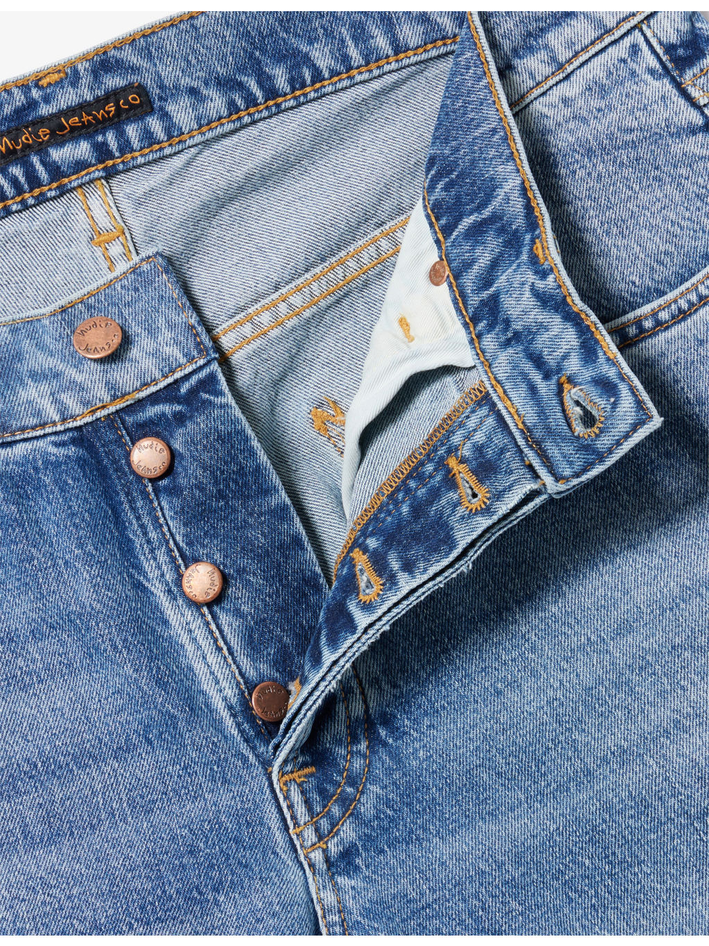 Solid Ollie Straight-Leg Denim Jeans - 6