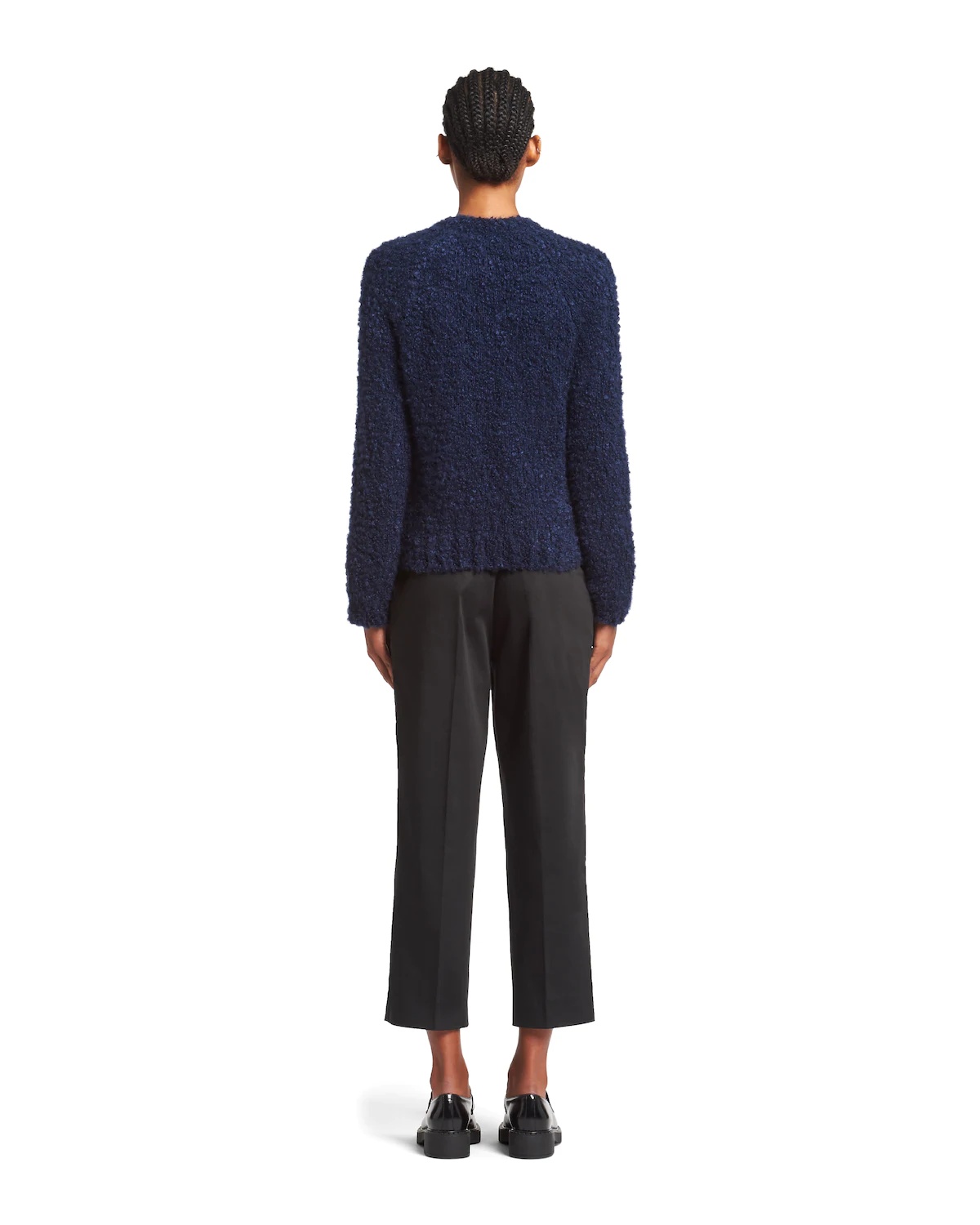 Mohair and cashmere bouclé cardigan - 4