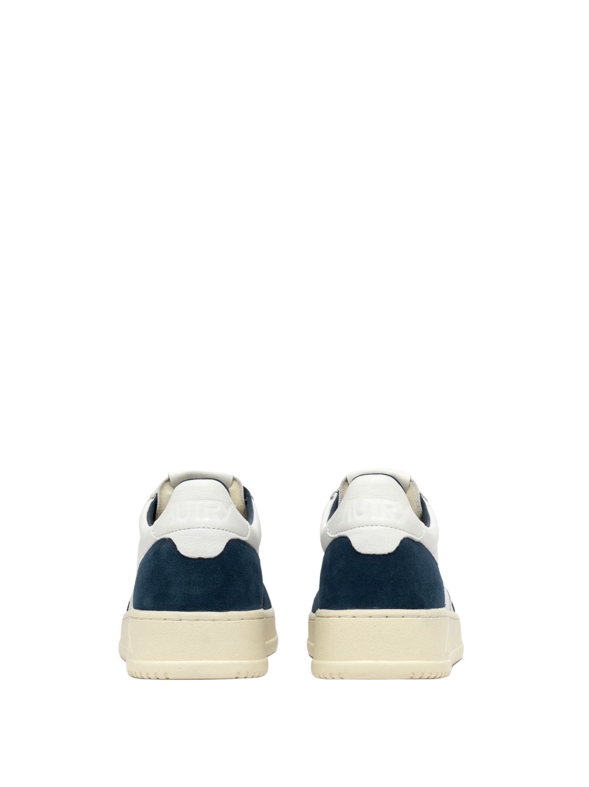 LEATHER SNEAKER WITH LOGO - 3