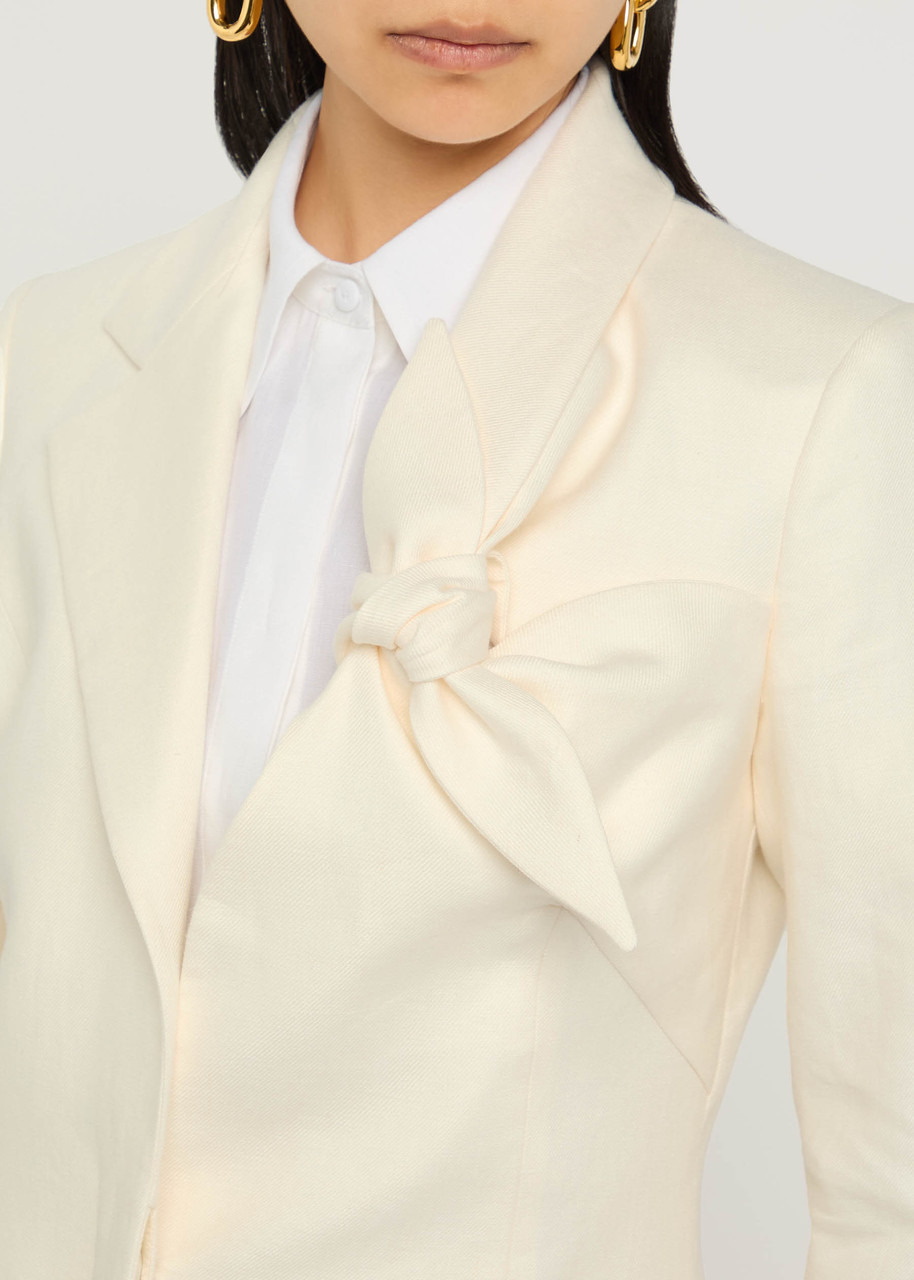 Gabriela Hearst Oslo Linen Blazer - 5