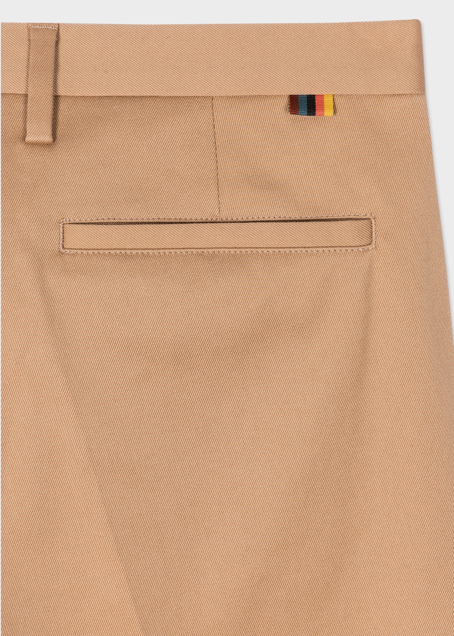 Slim-Fit Tan Cotton-Stretch Chinos - 2