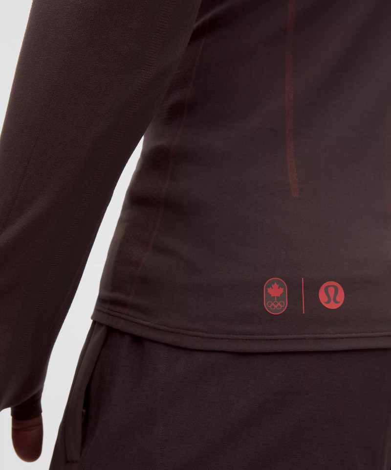 Team Canada Men's Seamless Mockneck Base Layer *COC Logo 5