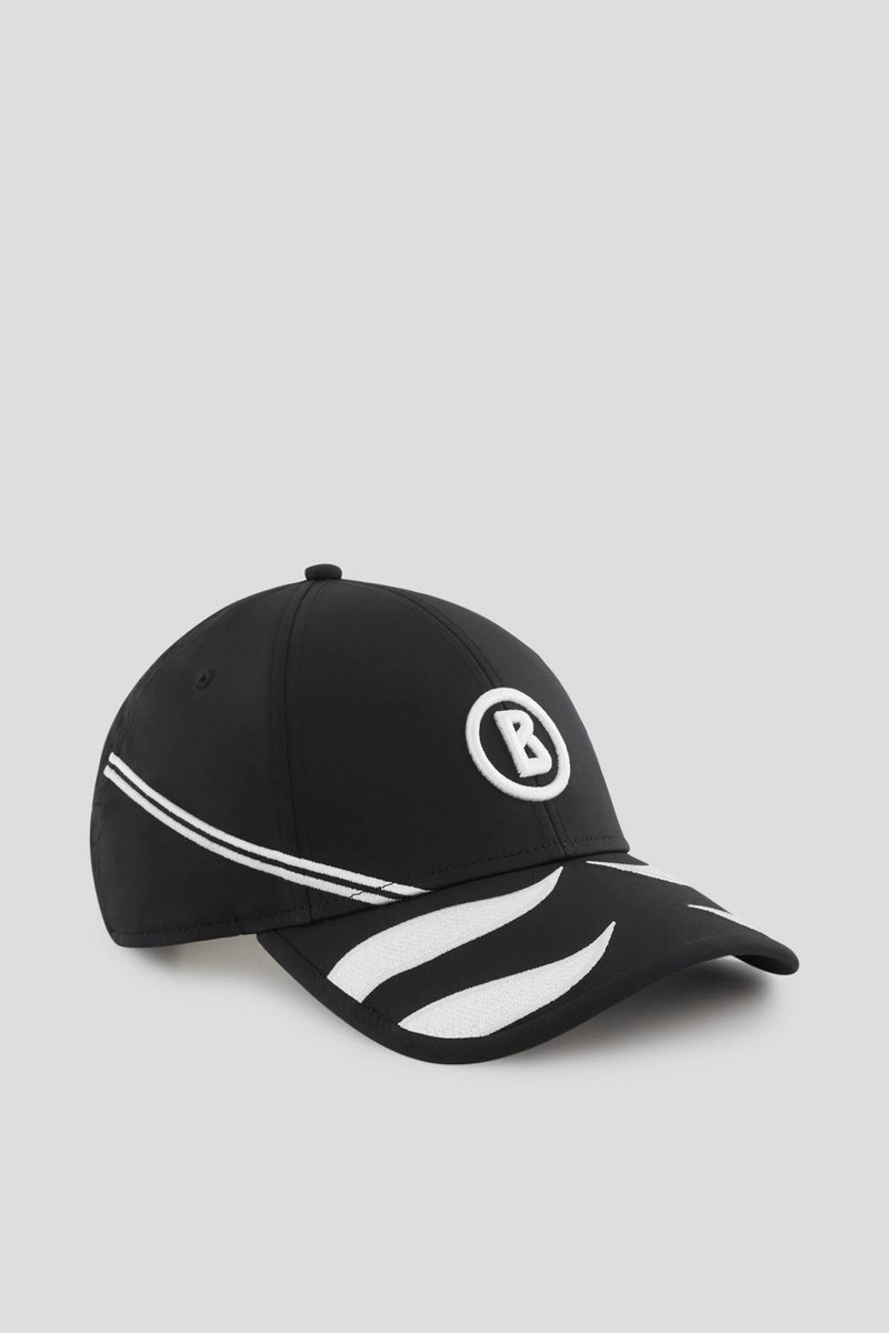 MIKON CAP IN BLACK/WHITE 1