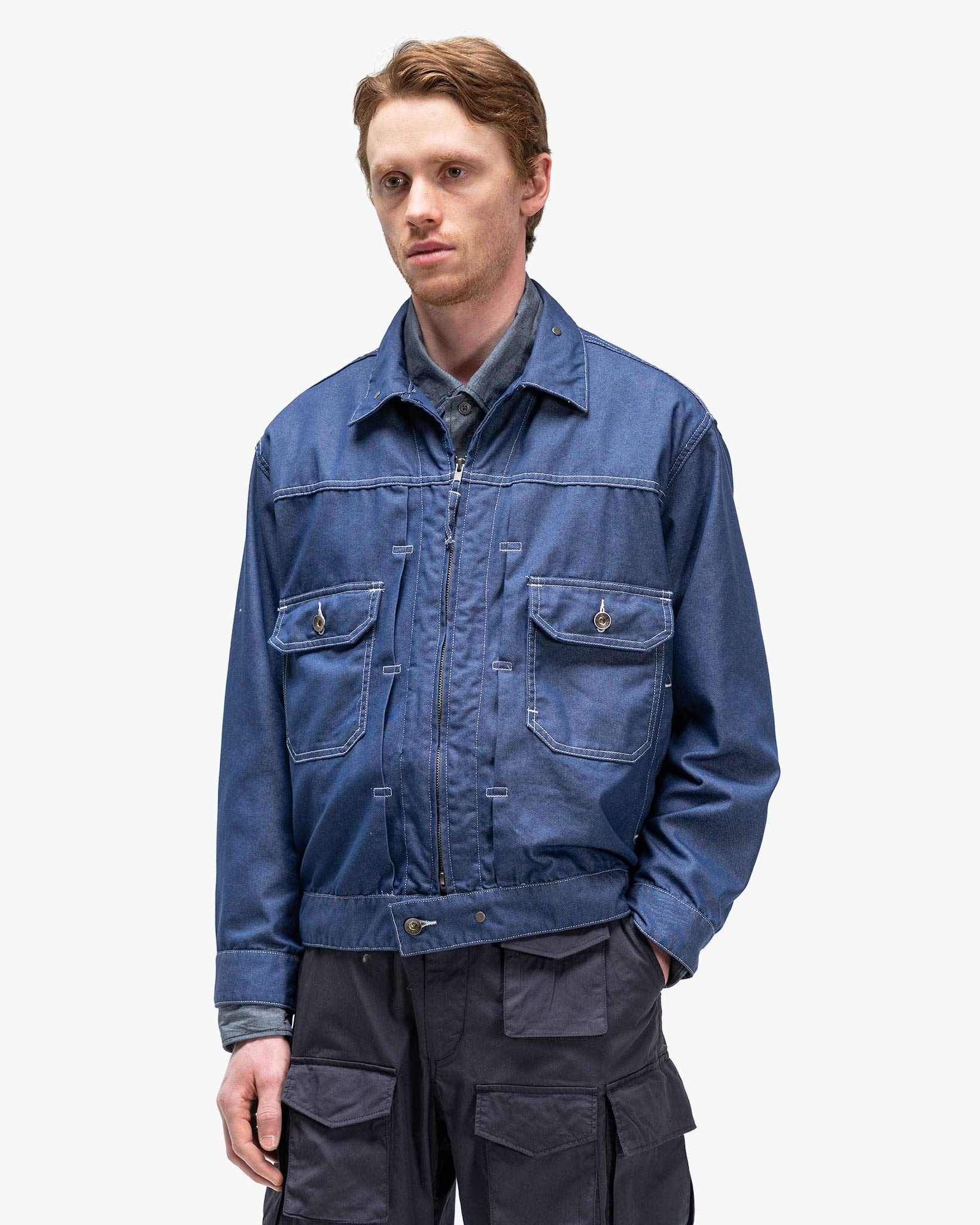 ジャケット・アウター Engineered Garments Trucker Jacket M Engineered Garments Corduroy Trucker Jacket, Khaki – Glasswing