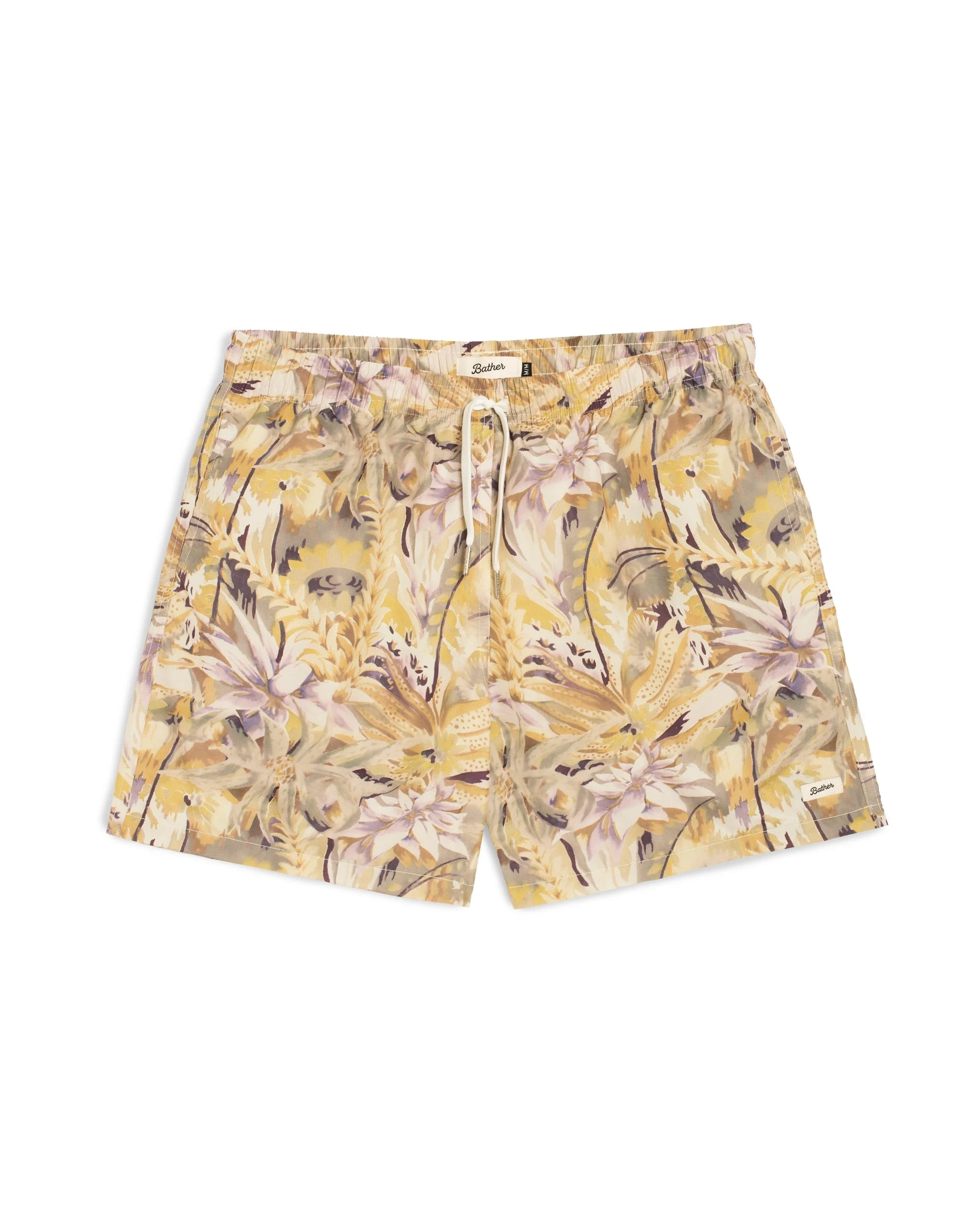 Chartreuse Jungle Swim Trunk - 1