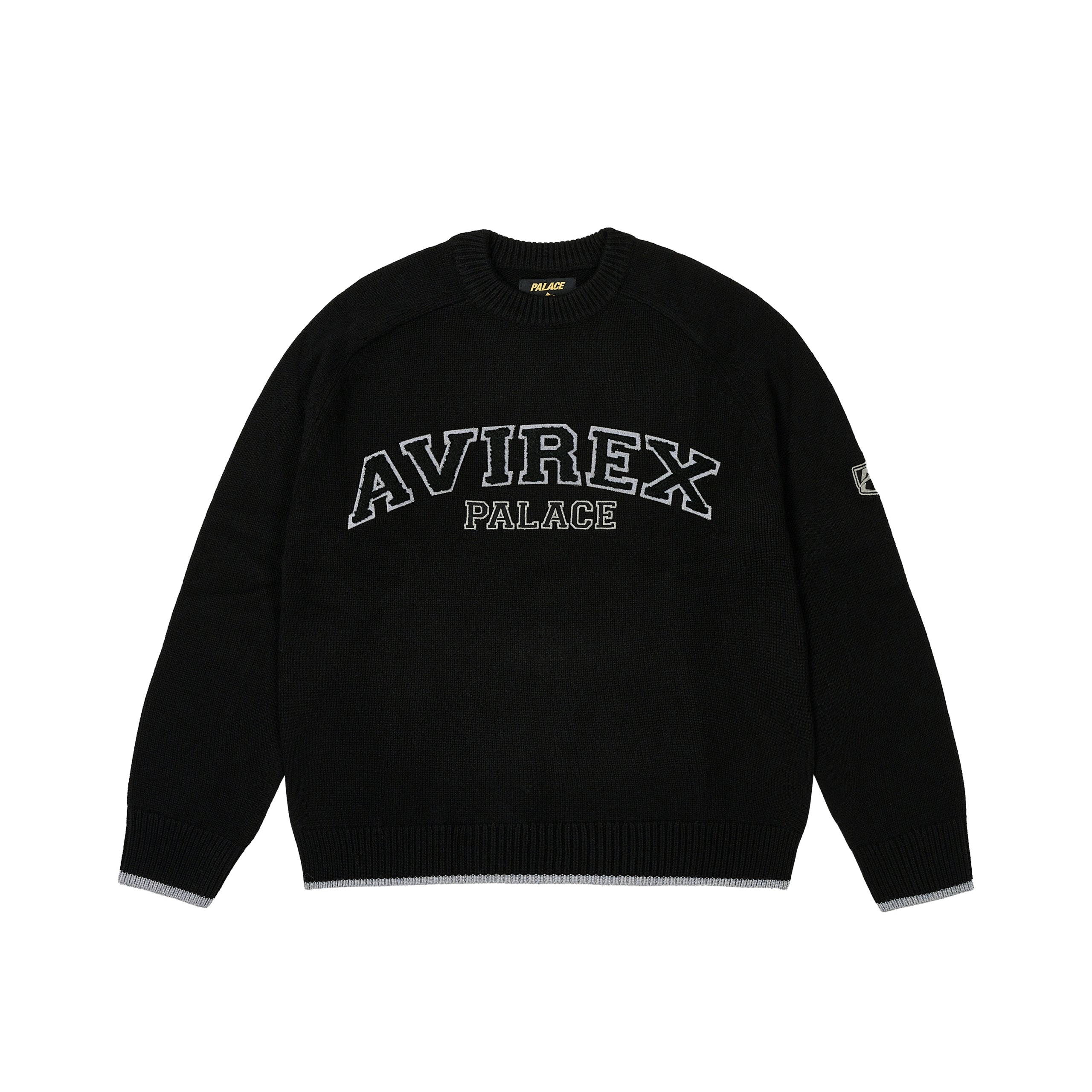PALACE AVIREX CHENILLE KNIT | PALACE SKATEBOARDS