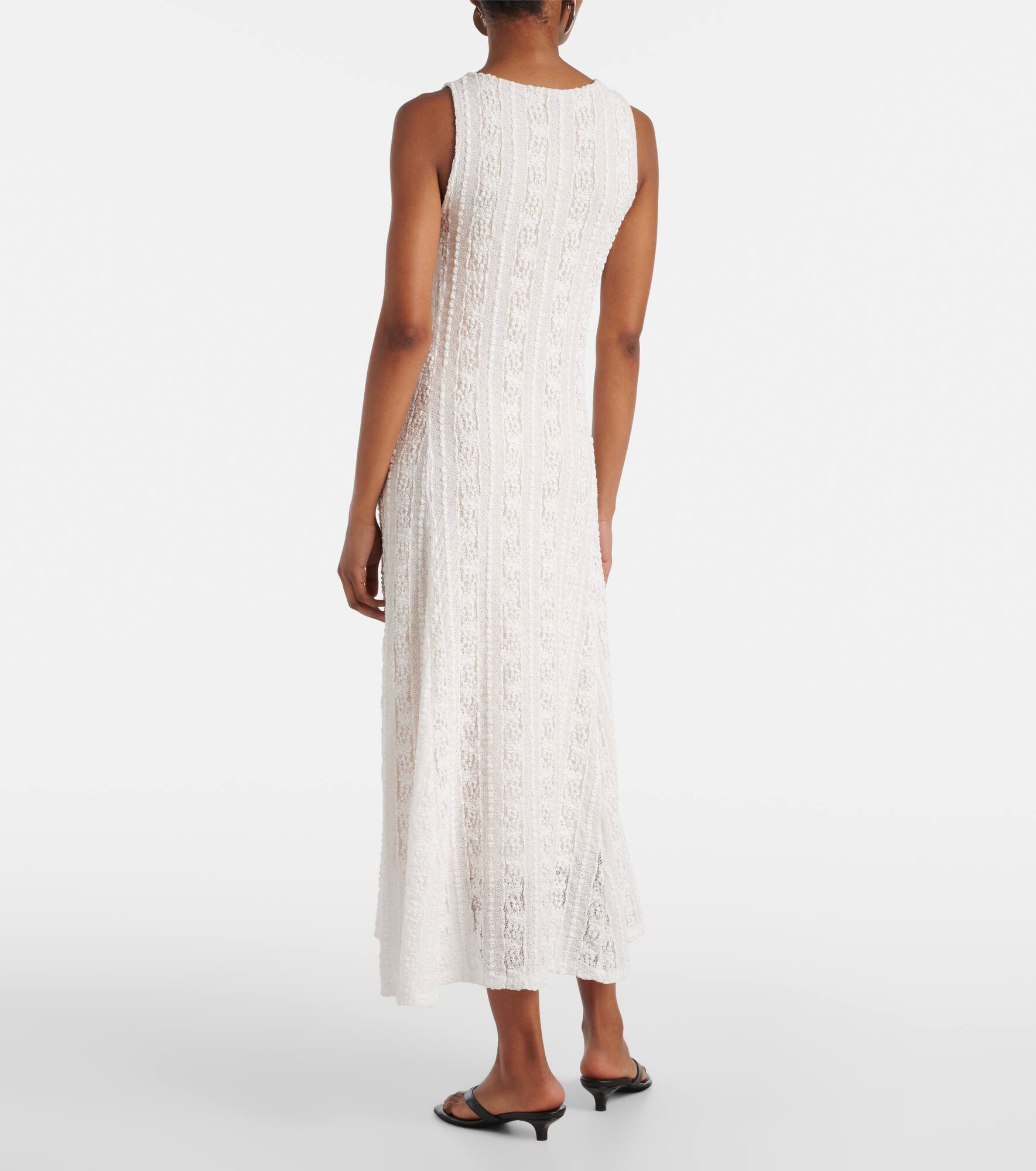 Knitted midi dress - 3