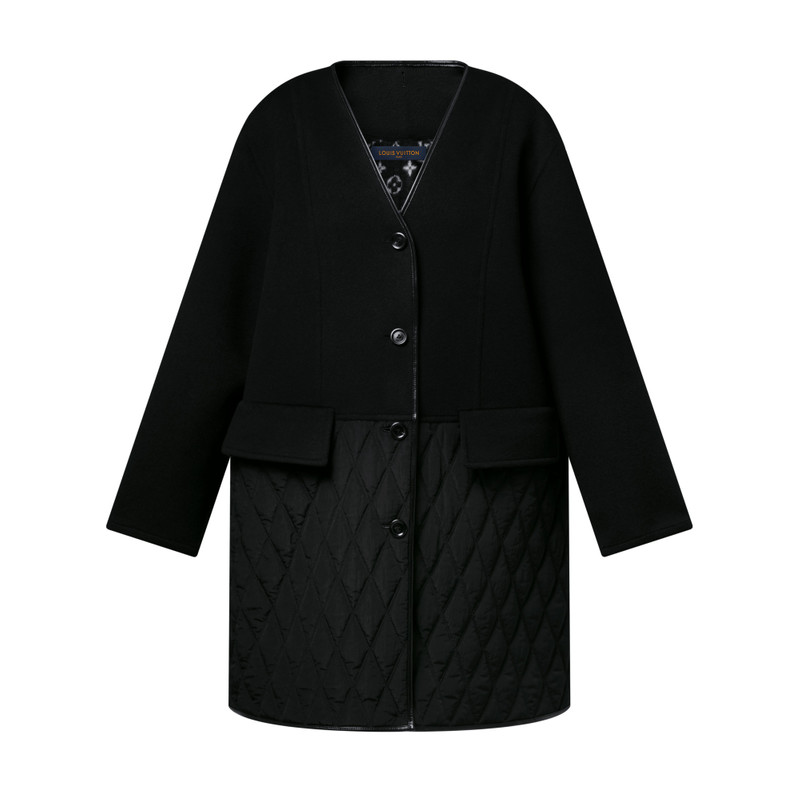 Quilt Accent Coat 3
