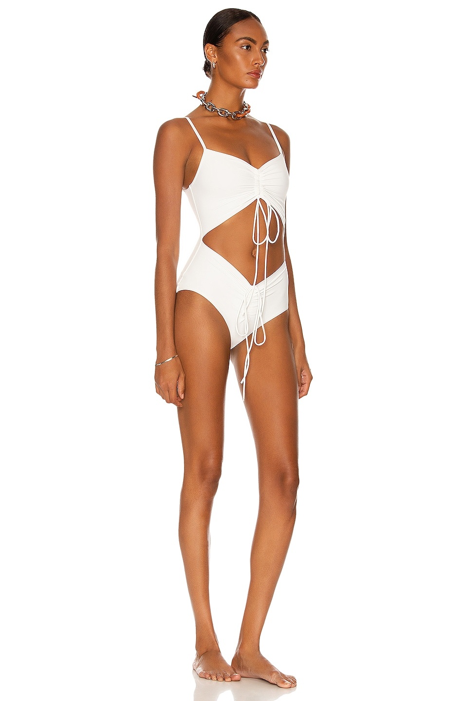 Ruched Disconnect Swimsuit - 2