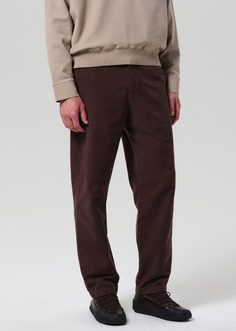 Flat Front Chino In Sandalwood 6