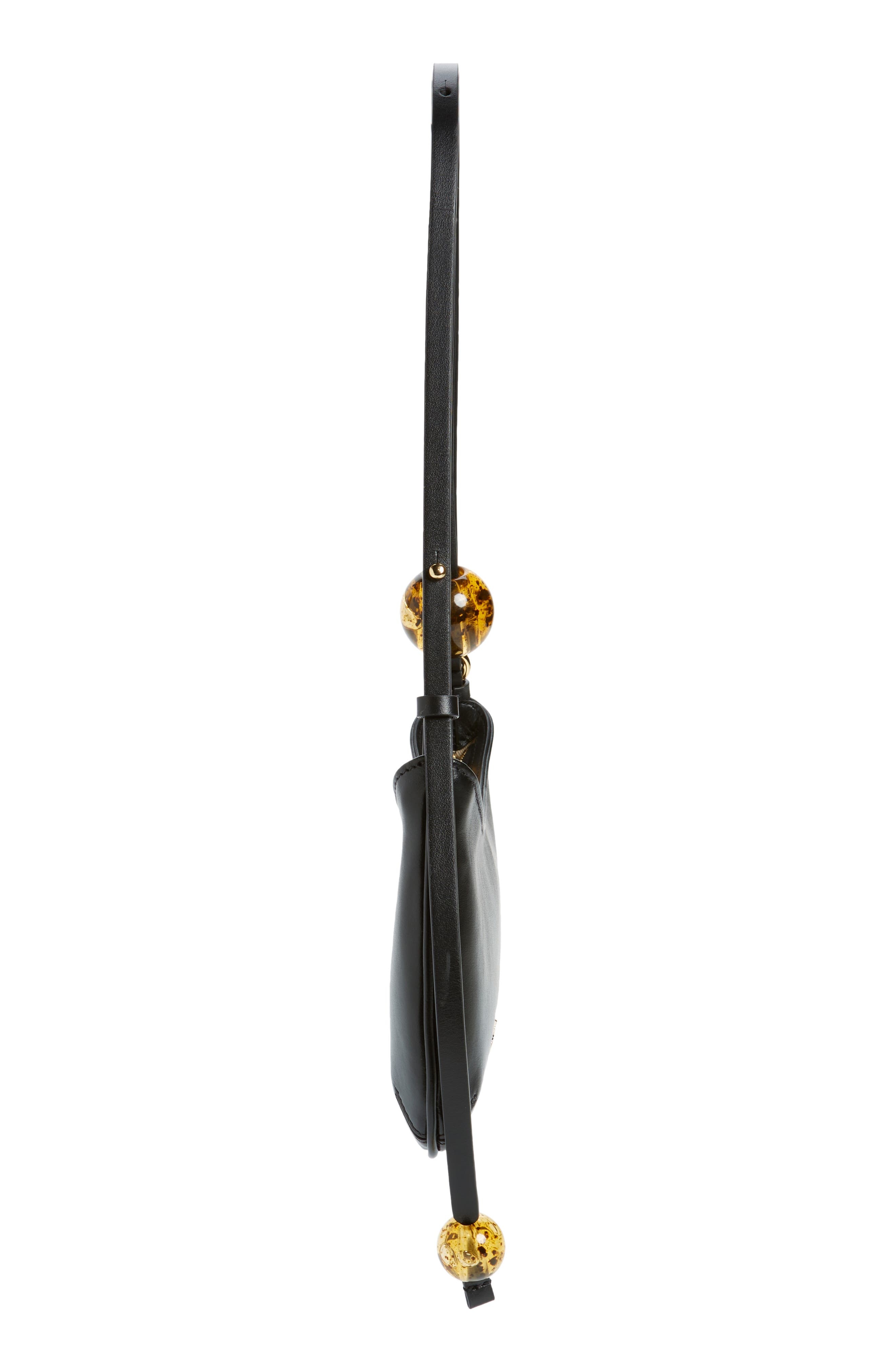 Le Bisou Leather Shoulder Bag - 6