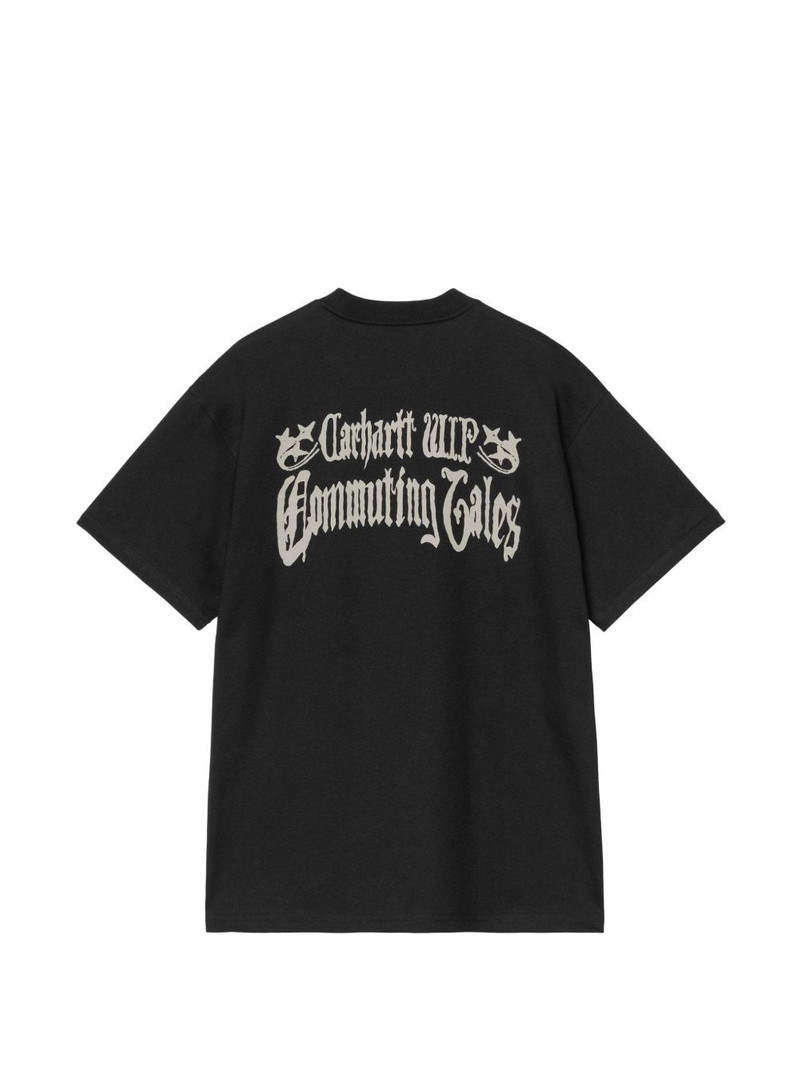 Carhartt WIP graphic-print round-neck T-shirt outlook